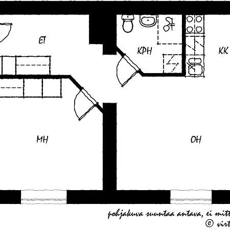 Kotimaailma - Uudenmaankatu 38 شقة